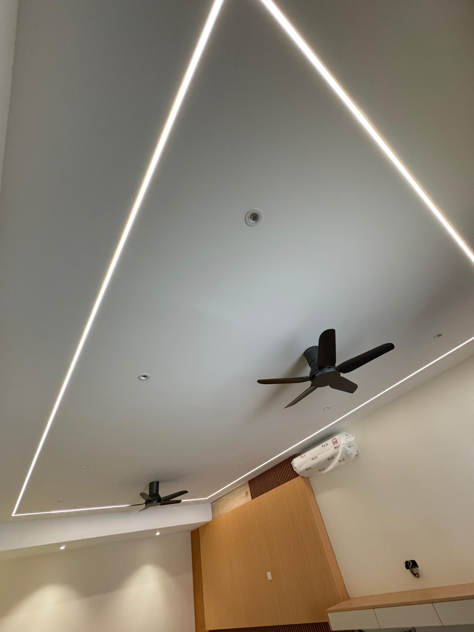 Ceiling, Partition Work, Electric, Plumbing